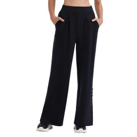 Resim Skechers Soft Touch Wide Leg Kadın Siyah Eşofman 
