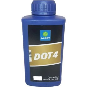 Resim Alpet Dot 4 Hidrolik Yağ 500 ml 