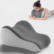 Resim 1 Adet Yatak Başı Uzanma Minderi, Telefon Tutucu Bacak Desteği ve Stres Giderici Ped 