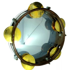 Resim Riq Tef Tambourine Marine W / Cymbals vg3 