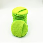 Resim 4 Adet Parlak Sarı Araba Yıkama Süngerleri - Nazik Boya Cilalama için Yumuşak Mikrofiber Çizik Bırakmayan Temizlik Pedleri, Tüm Araçlar İçin Dayanıklı Üst Üste Dizilebilir Tasarım, Araç Detaylandırma Malzemeleri & Araç Bakım Araçları, Canlı Renkli Tasarım, Ultra İnce Lif Materyal 