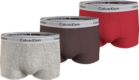 Resim Calvin Klein TRUNK 3PK Erkek Kırmızı Boxer Set 