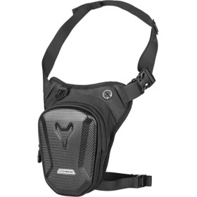 Resim Leaf Shop Erkekler ve Kadınlar Için Uyluk Çantası ve Bacak Cebi, Koşu, Bisiklet, Motosiklet, Spor ve Iş Için Spor Bacak Çantası, Siyah, L, Günlük 