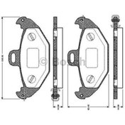 Resim BOSCH 986424532 Fren Balatası Arka Laguna I 94- 