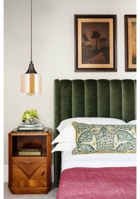 Resim Tt029-1-Sy-Bal-Ytk Tt Aydınlatma Mat Siyah - Bal Yatak Başlık Av 