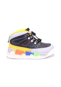 Resim Vicco Ellen 946f24k417 Siyah Ortopedik Günlük Işıklı Erkek Çocuk Spor Bot Siyah 