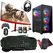 Resim Turbox Tx4826 i7 2600 16GB Ram 1TB SSD 4GB GT740 GDDR5 Ekran Kartı 23.6 Curved Monitör Bilgisayar 
