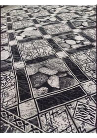 Resim Savan Dokuma Halı Örtüsü 9m² 240 340 Kale Siyah2 Diğer 