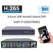 Resim NO NAME 8 Kanal Hybrid Dvr Kayıt Cihazı Xmeye H265+ 