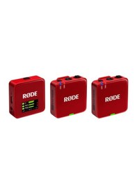 Resim Wireless Go Gen 3 2 Kişilik Kablosuz Yaka Mikrofonu - Red 
