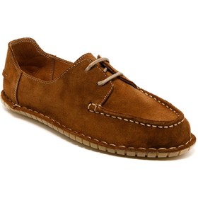 Resim John May Kadın / Kız Oxford ( Klasik) RC-25Y-178-M-DINA John May Taba Süet 