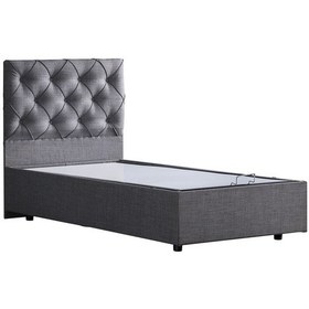 Resim Setaymobilya Baza, Tek Kişilik Eylül Baza + Başlık Seti, Gri 