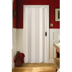 Resim Faran Dekorasyon Camsız Pvc Akordiyon Katlanır Kapı - 5 Ayrı Renk Seçeneği 