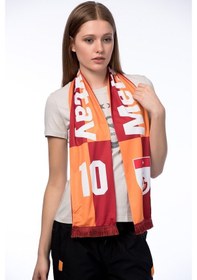Resim Galatasaray Unisex Sarı/Kırmızı Metin Oktay Atkı 