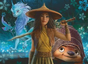 Resim Ravensburger 200 Parça Puzzle Walt Disney Raya 129317 