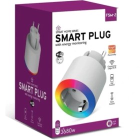 Resim Blackbird Rgb Ledli 3680W Akıllı Wi-Fikontrollü Priz Fsm-2 