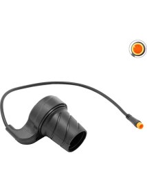 Resim Heugers Mz-47 Rks Elektrikli Bisiklet Gaz Kolu - 3 Pin Snp Tip, Çevirmeli Güç Kolu 