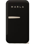 Resim Elektromarla 45 Litre Retro Minibar Mini Buzdolabı - Siyah 