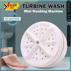 Resim RiverWorld River World Çamaşır Makinesi Mini Boy Taşınabilir Portatif 