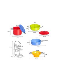 Resim Mini Eğitici Evcilik Mutfak Kız Çocuk Oyuncak Seti Sofra Takımı 