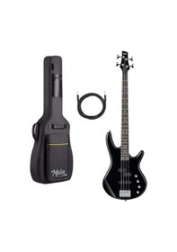 Resim Midex Mbg400 Bag Üst Segment Profesyonel Bas Gitar 4 Telli Softcase Gigbag Ve Kablo Dahil 