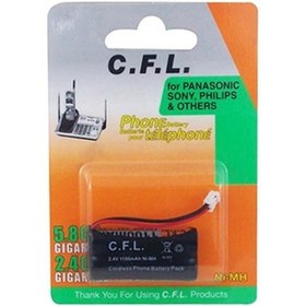 Resim TELSİZ TELEFON PİLİ 2.4V 1100MAH Nİ-MH CFL 