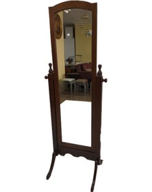 Resim Boy Aynası Ahşap Parlak Beyaz Lake Boya Natüre Klasik Mobilya Ahş (422099776) Beyaz 