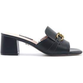 Resim Nine West Garland 5fx Siyah Kadın Topuklu Terlik 000000000101928817 Siyah 