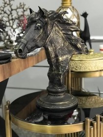 Resim dekoratif At Heykel Biblo Büst 