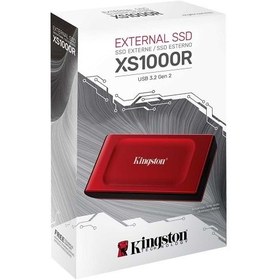 Resim Kingston SXS1000R 1TB Usb 3.2 Taşınabilir SSD Red 
