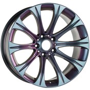 Resim EMR-19175-1-07 9.0x19"-5x120 ET14 72.6 Midnight Purple Jant (4 Adet) 
