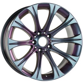 Resim EMR-19175-1-07 9.0x19"-5x120 ET14 72.6 Midnight Purple Jant (4 Adet) 