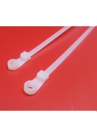 Resim Montaj Delikli Kablo Bağı Plastik Cırt Kelepçe 4x205 200 Adet 