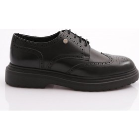 Resim Dgn 10023 Erkek Oxford Ayakkabi 10023-2530-R2061 Siyah 