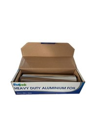 Resim Burpak Heavy Duty Ağır Hizmet Tipi Alüminyum Folyo - 30 Cm. X 150 Metre - 18 Mikron - 5 Paket 