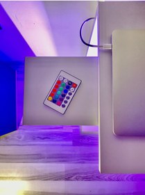 Resim house of prusa IQ Led Sehpa, Yan Sehpa, Laptop Sehpası, C Sehpa, Type-C USB Girişi, Tekerlekli Sehpa 