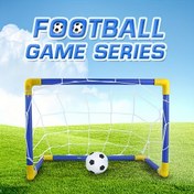 Resim Dış ve İç Mekan Plastik Futbol Ağırlık Seti Oyuncak Taşınabilir Sökülebilir Kendin Yap Spor Futbol Çerçeve Oyuncağı, Cadılar Bayramı, Noel, Şükran Günü Hediyesi 