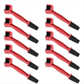 Resim Gcp Like Kırmızı Motosiklet ve Bisiklet Zinciri Fırçaları Bisiklet Temizleme Zinciri Fırçaları (Yurt Dışından) 