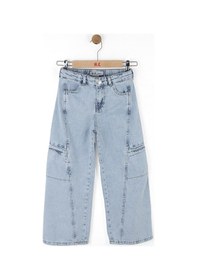 Resim Nk Kids Salda Kız Çocuk Pantolon 58702 Mavi 