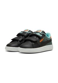 Resim Puma Smash 3.0 Poised 2 Race Bebek Siyah Sneaker 