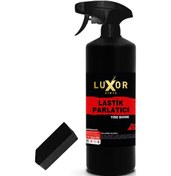 Resim Luxor Kimya Gold Serisi Lastik Parlatıcı 473 ML + Sünger 