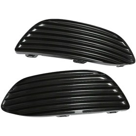 Resim Springsun Mercedes-benz C Serisi W205 C300/c350e/c43 Amg Vs. 2015-2017 Ön Tampon Bulbamper Korumalı Absplastik Kapak Siyah 2 Adet 