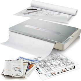 Resim Plustek OS1180 A3 Düz Yataklı Tarayıcı, 9 Saniyede A3 Tarama, LED Işıklı, ABBYY FineReader 12 Dahil 