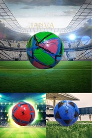 Resim Janva Dikişli Kaliteli Futbol Topu Taraftar Avrupa Dünya Takımları Sporcu Sağlam Top Halı Saha Çim Saha 