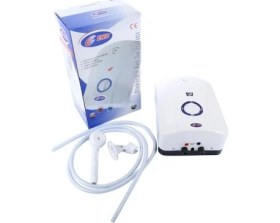 Resim END End Elektrikli Ani Su Isıtıcı Banyo Şofbeni Beyaz Renkli Kompakt Tasarım 