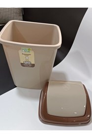 Resim Genel Markalar Fantastik Sallanır Kapak Plastik Banyo Mutfak Çöp Kovası Kutusu / 5 Litre 