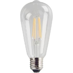 Resim Cata Günışığı 5 Adet Uzun Flament Rustik LED Ampul 8W Ct 4353 