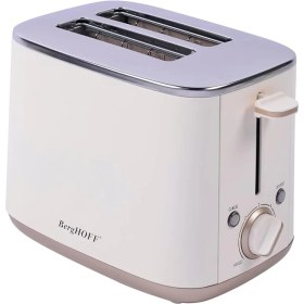 Resim Berghoff Gem Pearl 2 Dilim Ekmek Kızartma Makinesi – 1000 W, Paslanmaz Çelik | Vanilya Krem 