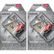 Resim Instax Mini Stone Gray 10X2 Film Seti 