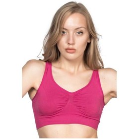 Resim Emay Dikişsiz Soft Sporcu Kadın Büstiyer 4001 